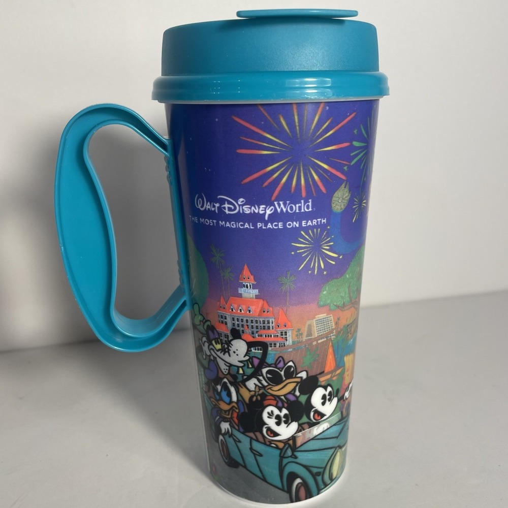 2024 Walt Disney World Resort‎ Reusable Refillable Mug Mickey & Friends 4 Parks
